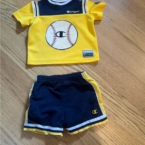 Boys Champion Short Set Size 12 Months